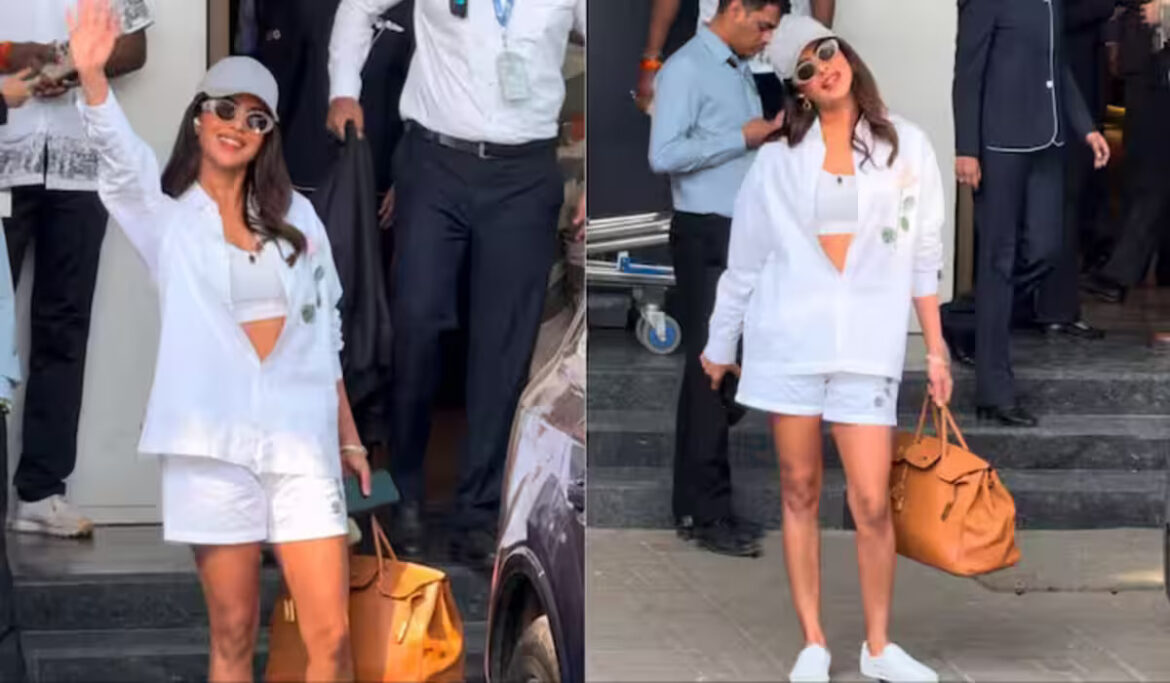 Priyanka Chopra की मुंबई वापसी, फिल्म की शूटिंग से भाई की शादी तक, हर जगह छाईं देसी गर्ल